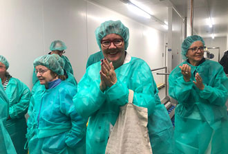 BMV - Bien manger vaudois - Visite des cuisines du CHUV 2025 - Lausanne