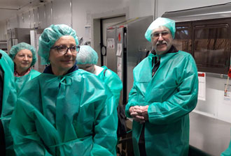 BMV - Bien manger vaudois - Visite des cuisines du CHUV 2025 - Lausanne