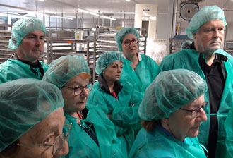 BMV - Bien manger vaudois - Visite des cuisines du CHUV 2025 - Lausanne